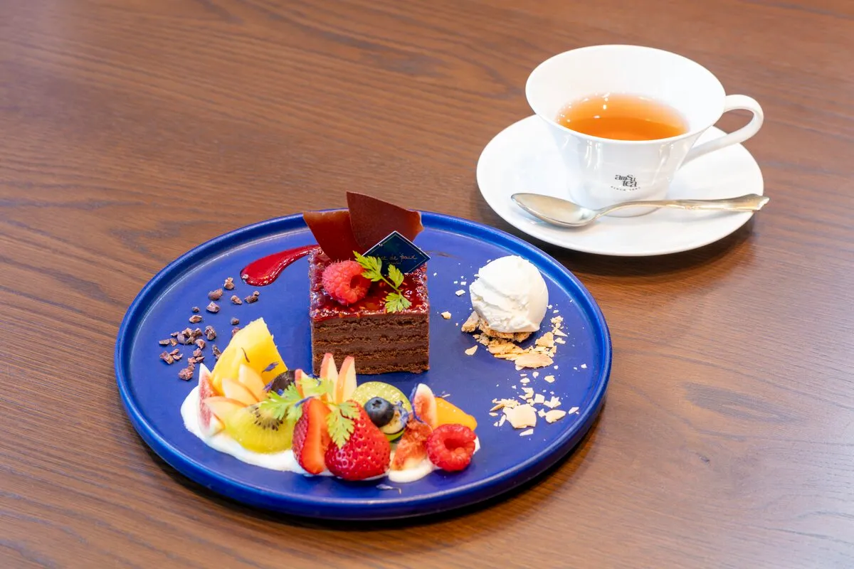 éclat de paix スイーツプレートセット